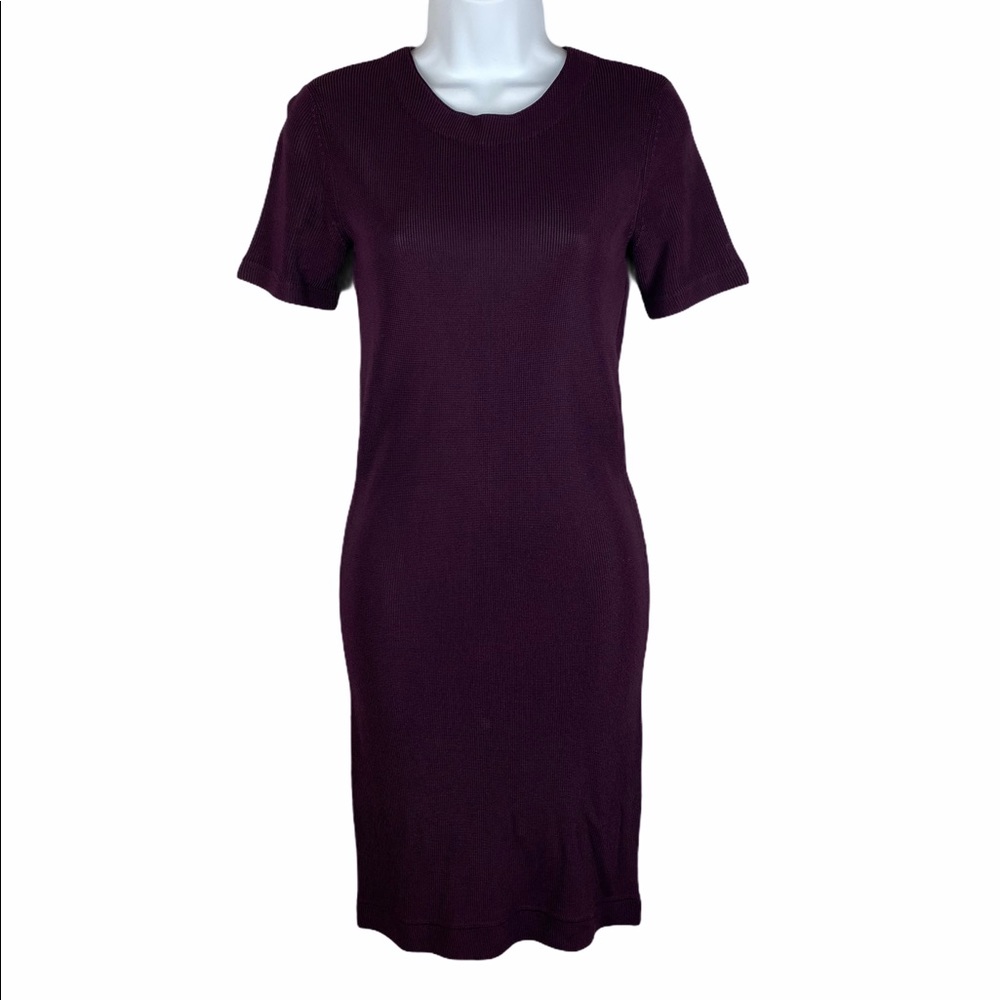 J. Lindeberg Plum Open Back Mini Dress